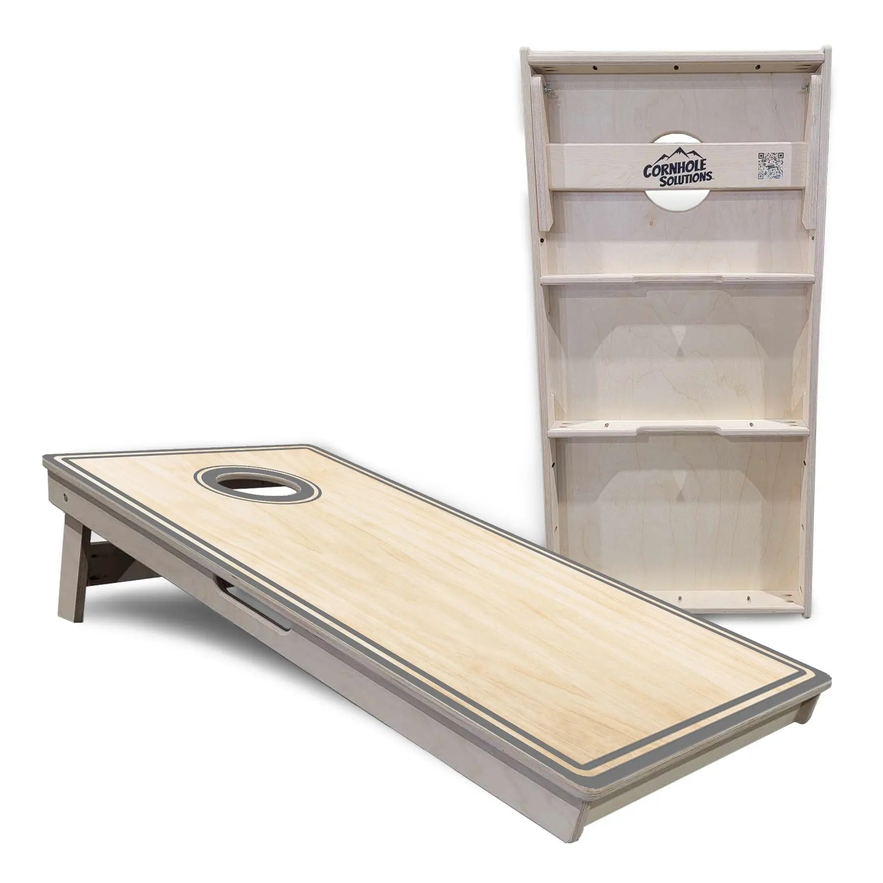 Pinstripe Cornhole Boards - Professional Tournament Series by Cornhole Solutions, custom cornhole board detail photo 15