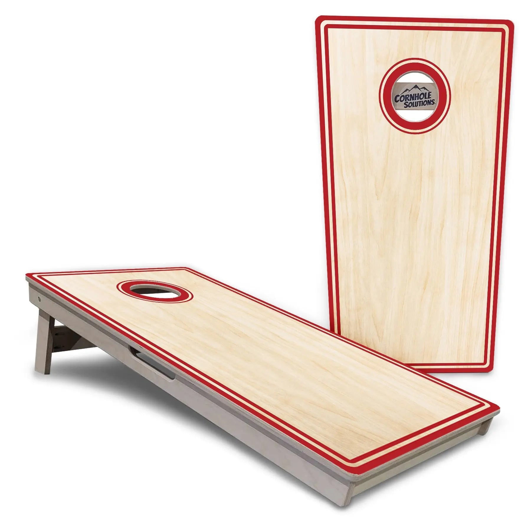 Pinstripe Cornhole Boards - Professional Tournament Series by Cornhole Solutions, custom cornhole board detail photo 34