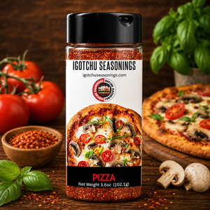 Igotchu Pizza seasoning by Igotchu Seasonings, Southern food gift main product photo