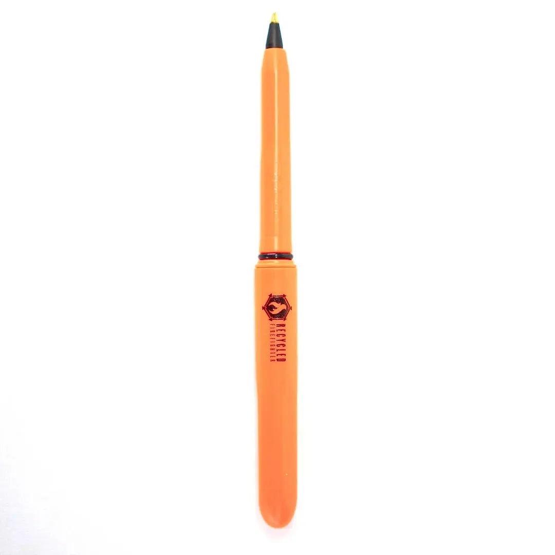 Orange Pokka Pen with brand logo