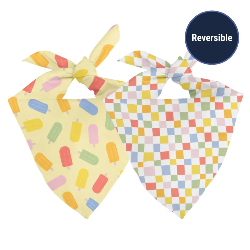 Popsicle Dog Bandana by Dog Bandana Co., pet accessory detail photo 2