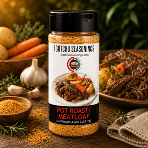 Igotchu Meatloaf seasoning by Igotchu Seasonings, Southern food gift main product photo