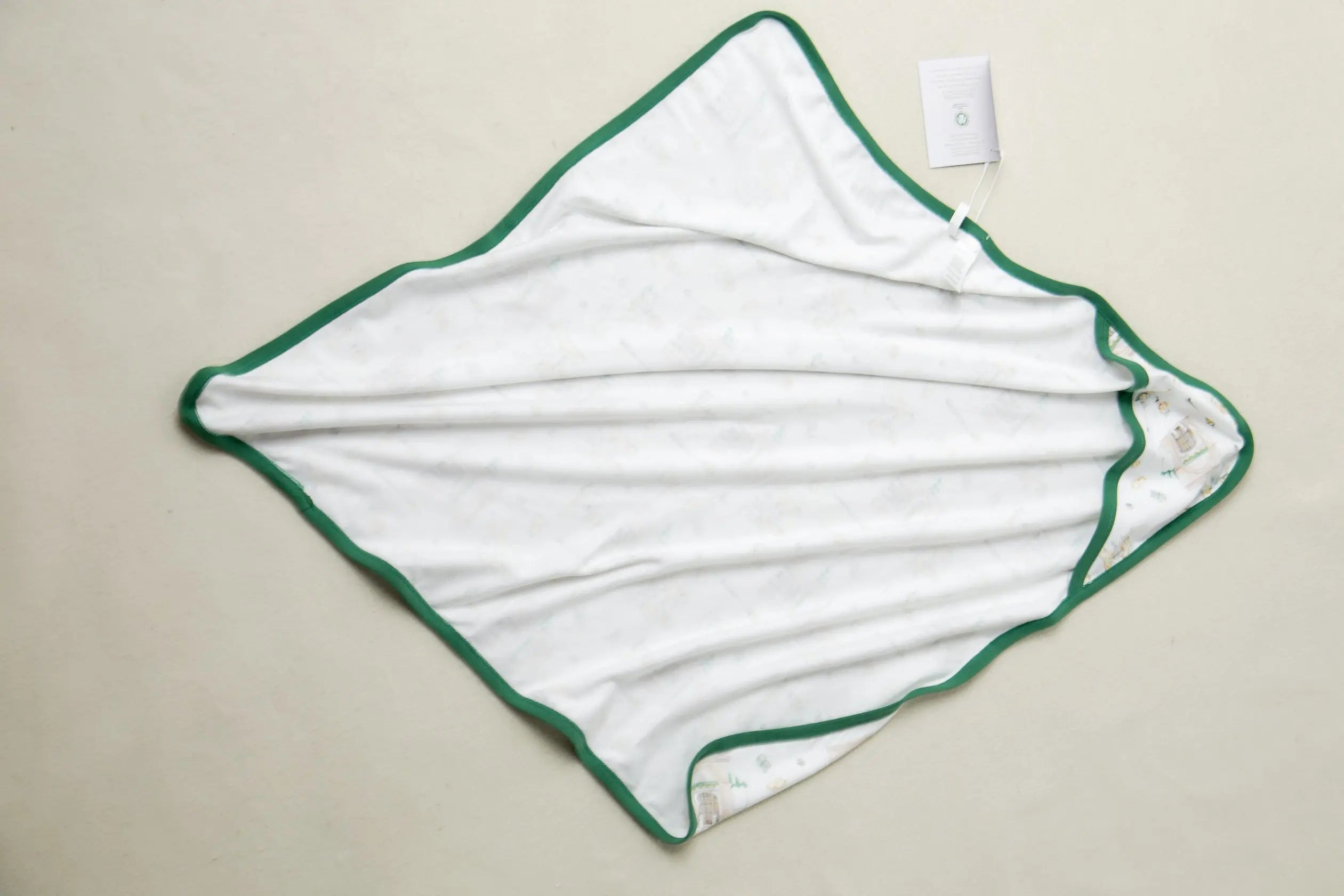 Powdered Sugar & Puppies Organic Cotton Baby Blanket by Nola Tawk, children's boutique clothing detail photo 2