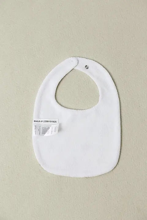 Powdered Sugar and Puppies Organic Cotton Baby Bib Nola Tawk