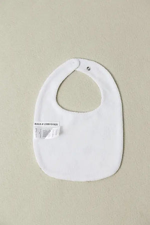 Powdered Sugar and Puppies Organic Cotton Baby Bib Nola Tawk