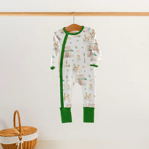 Powdered Sugar and Puppies Organic Cotton Kids Pajamas Nola Tawk
