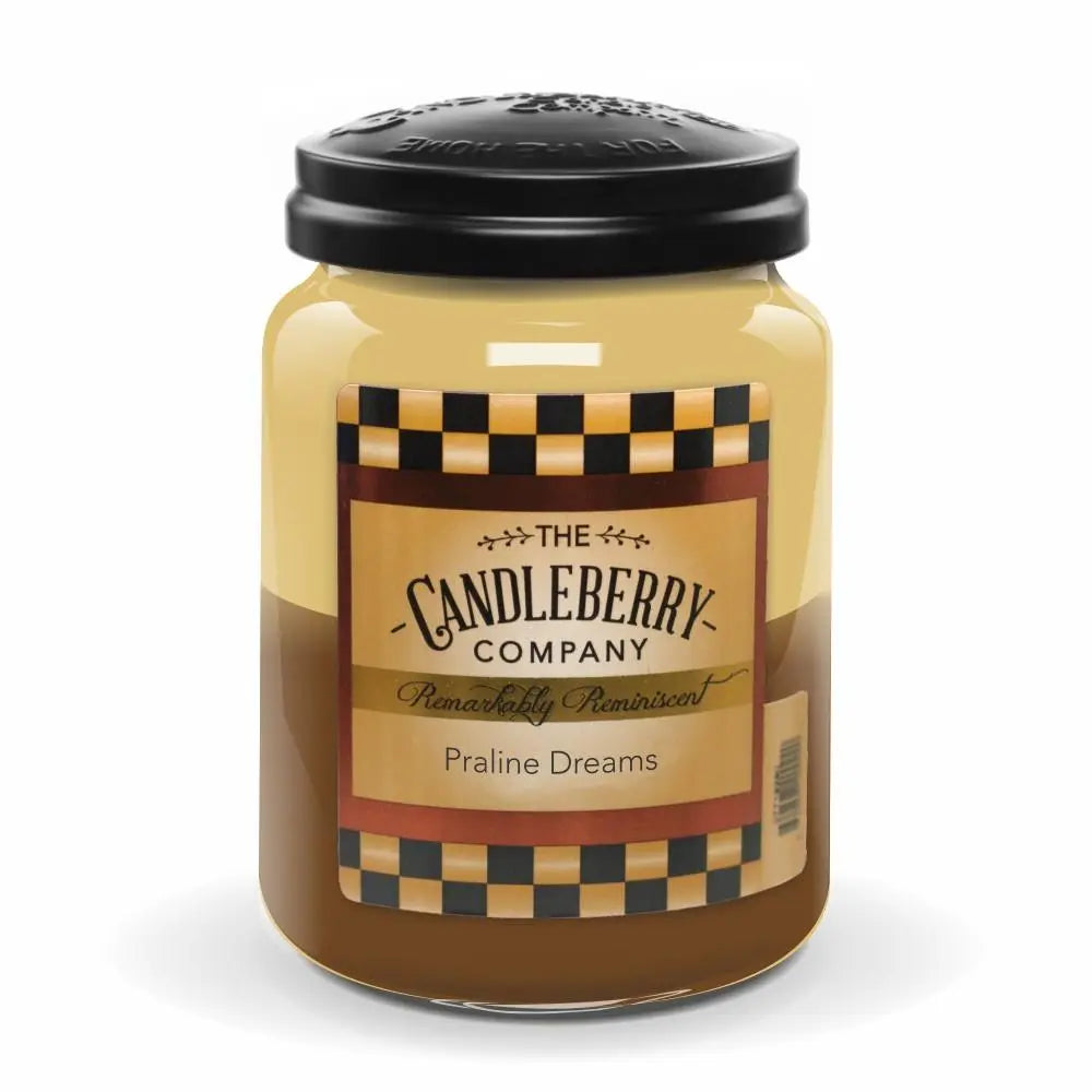 Praline Dreams™, Large Jar Candle (Collective) The Candleberry® Candle Company