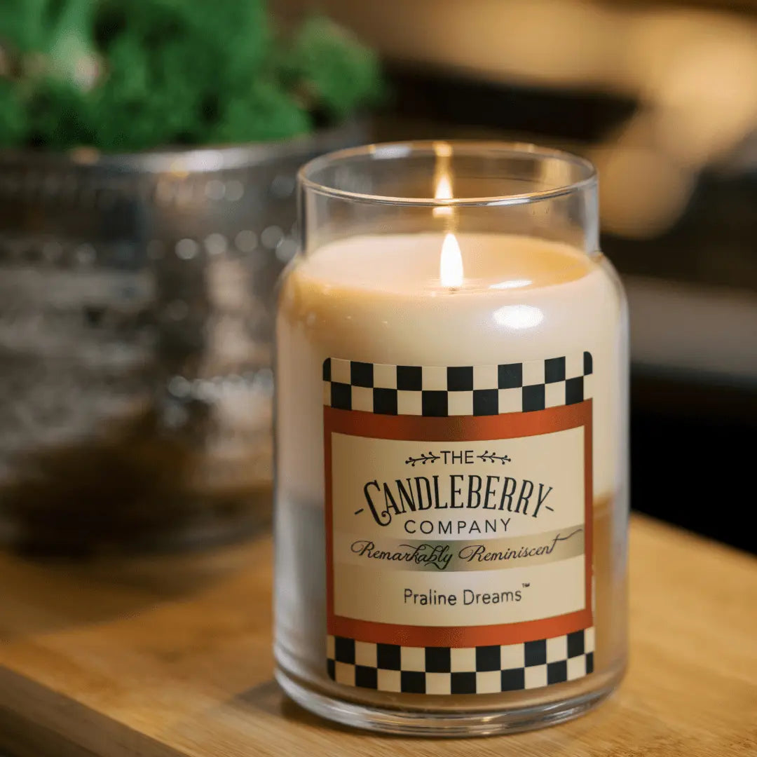 Praline Dreams™, Large Jar Candle (Collective) The Candleberry® Candle Company