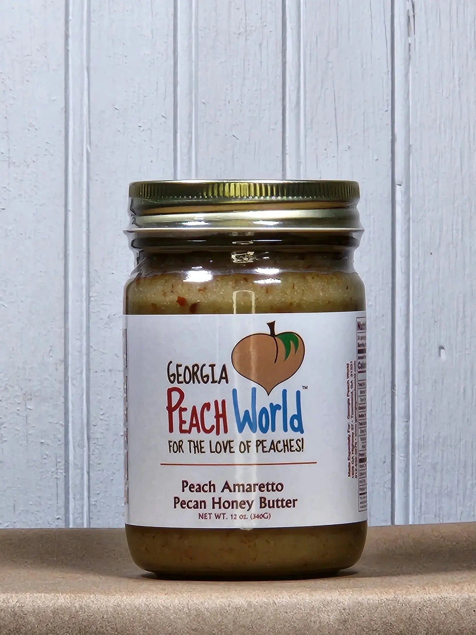 Praline Pecan Honey Butter by Georgia Peach World, Southern food gift detail photo 2