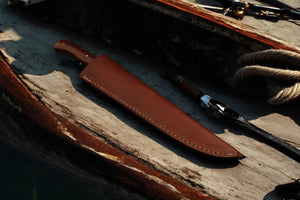 Premium Damascus Fillet Knife – 12.5" Handmade Precision Damascus Knife Store