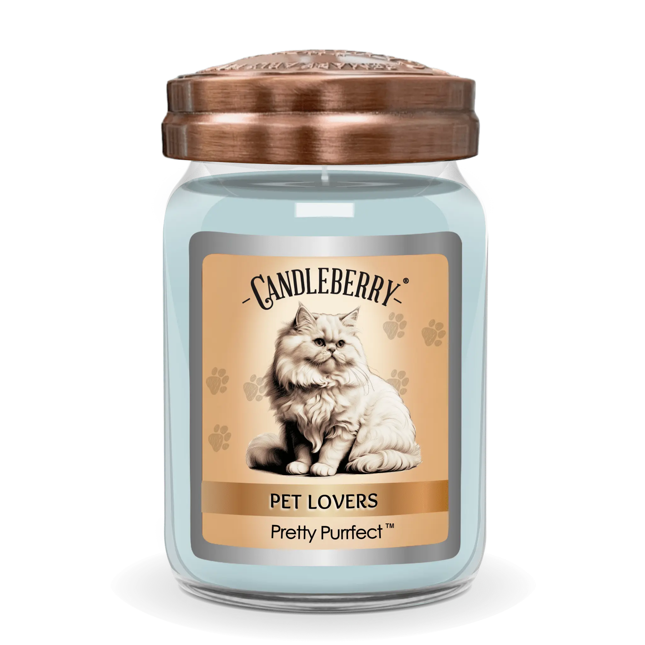 Pretty Purrfect™ - Large Jar Candle (Collective) by The Candleberry® Candle Company, scented candle main product photo
