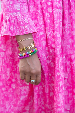 The Charleston Bangle detail view by The Tiny Tassel