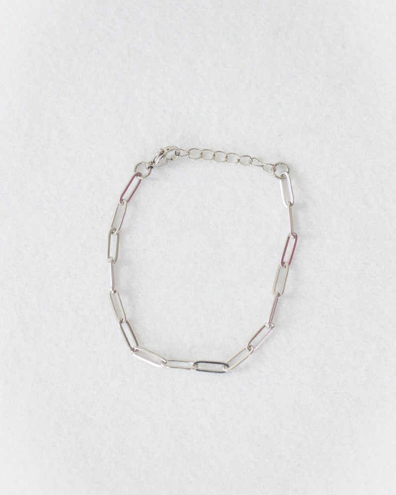 The Sloan Bracelet in Silver by The Tiny Tassel