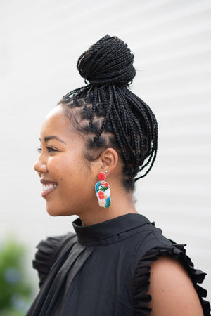 The Carn Earring by TheTinyTassel, handmade jewelry detail photo 2