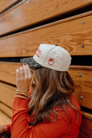 Professional Repeater of Instructions - Leopard Vintage Hat KenzKustomz