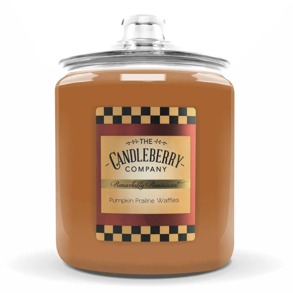 Pumpkin Praline Waffles™, 4 - Wick, Cookie Jar Candle (Collective) The Candleberry® Candle Company
