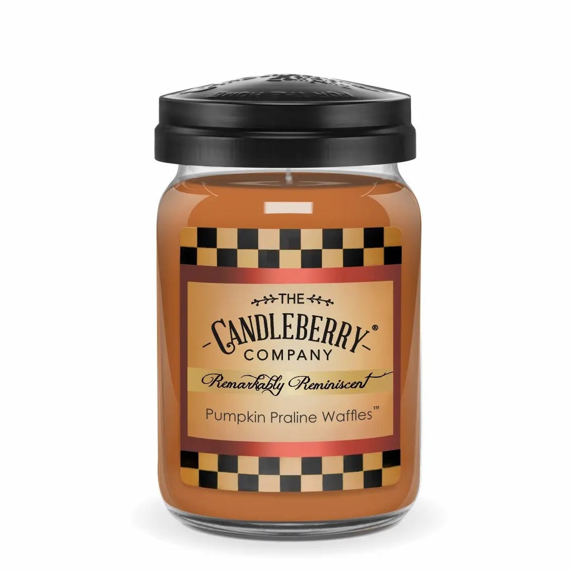 Pumpkin Praline Waffles™, Large Jar Candle (Collective) The Candleberry® Candle Company