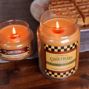 Pumpkin Praline Waffles™, Large Jar Candle (Collective) The Candleberry® Candle Company