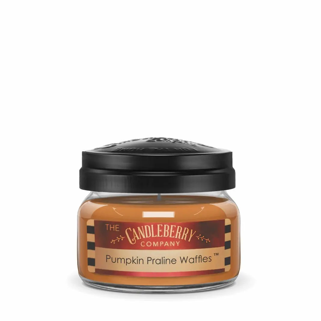 Pumpkin Praline Waffles™, Small Jar Candle (Collective) The Candleberry® Candle Company