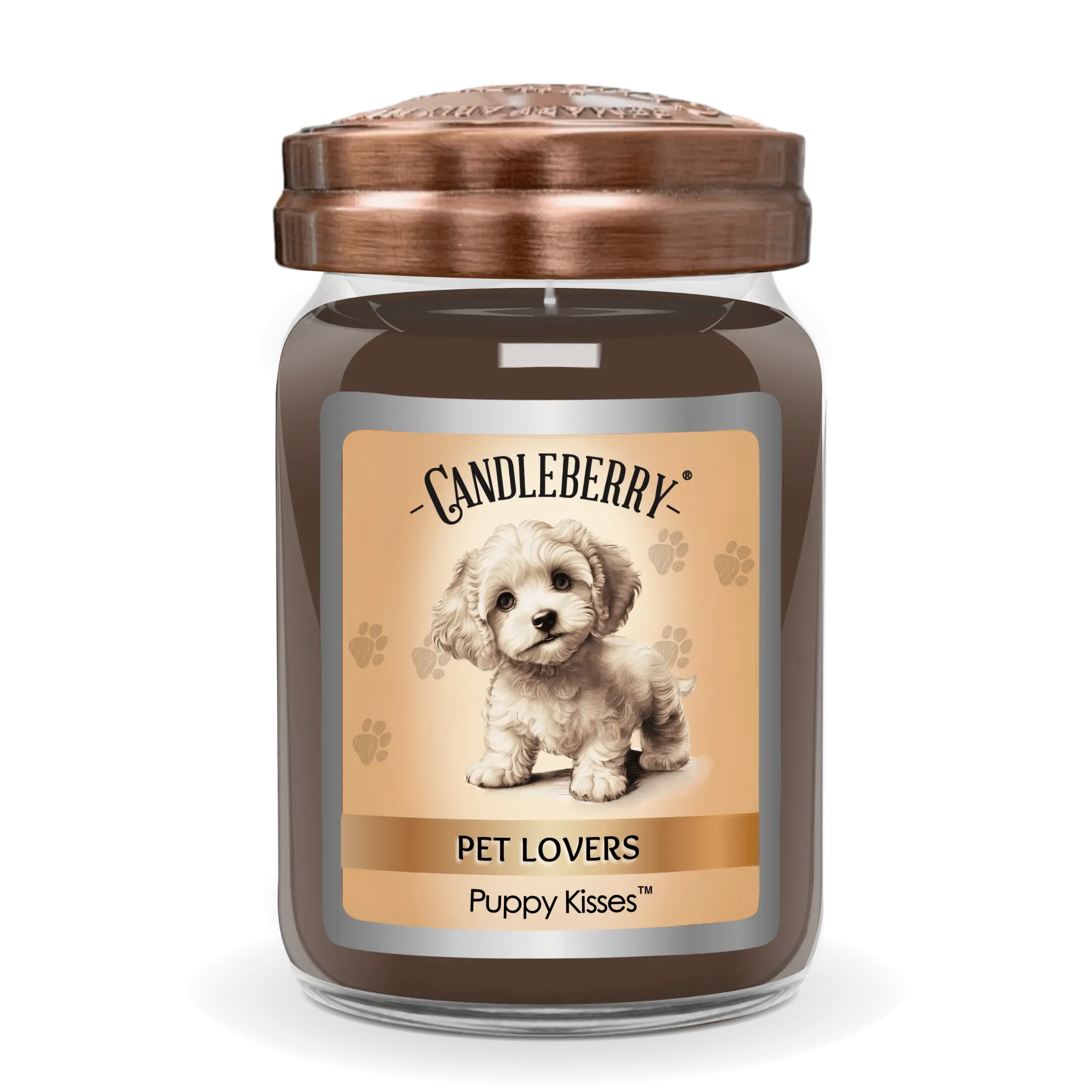 Puppy Kisses™ - Large Jar Candle (Collective) by The Candleberry® Candle Company, scented candle main product photo