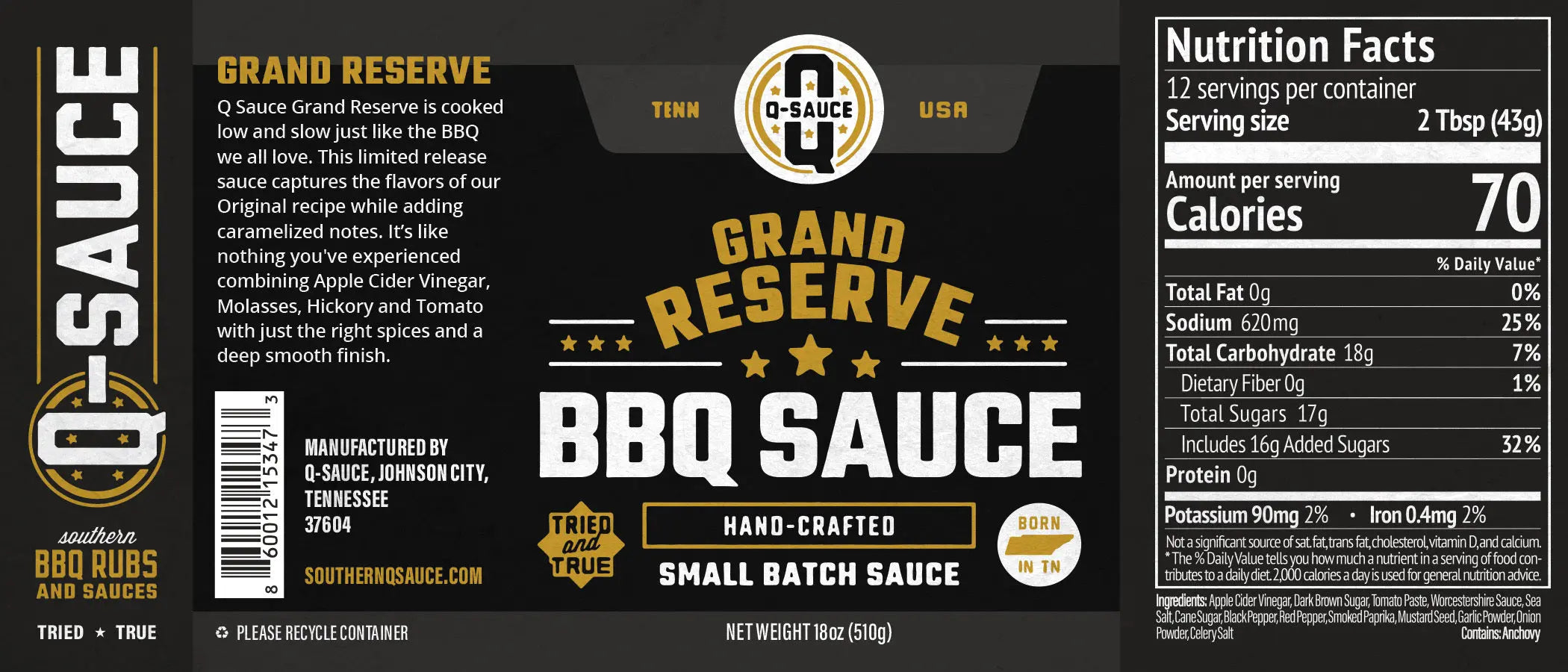 Q Sauce Grand Reserve Q Sauce