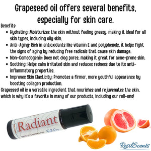☀️ Radiant Roll-On Oil – Citrus Brightness On the Go | ResilScents™ ResilScents