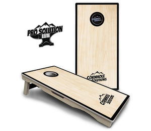 Red/Black Hole Ring Cornhole Boards - Pro Solution Elite Series Cornhole Solutions