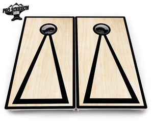 Red/Black Hole Ring Cornhole Boards - Pro Solution Elite Series Cornhole Solutions