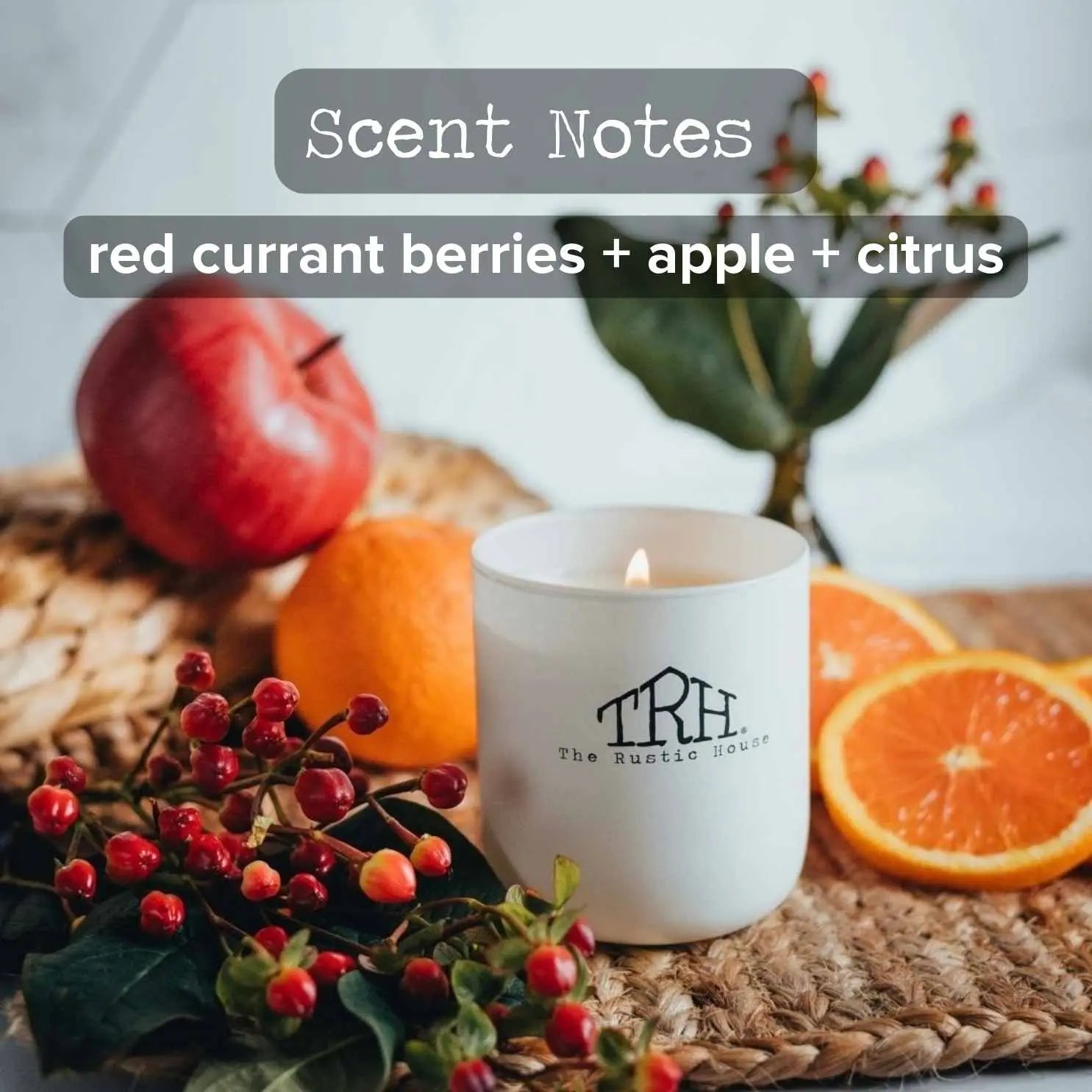 Red Currant Candle The Rustic House