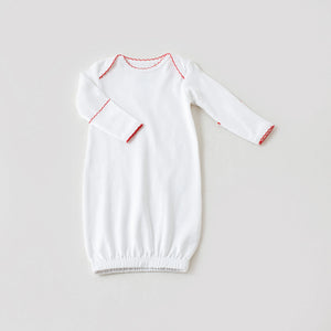 Red Newborn Take Me Home Set by Nola Tawk, children's boutique clothing detail photo 2