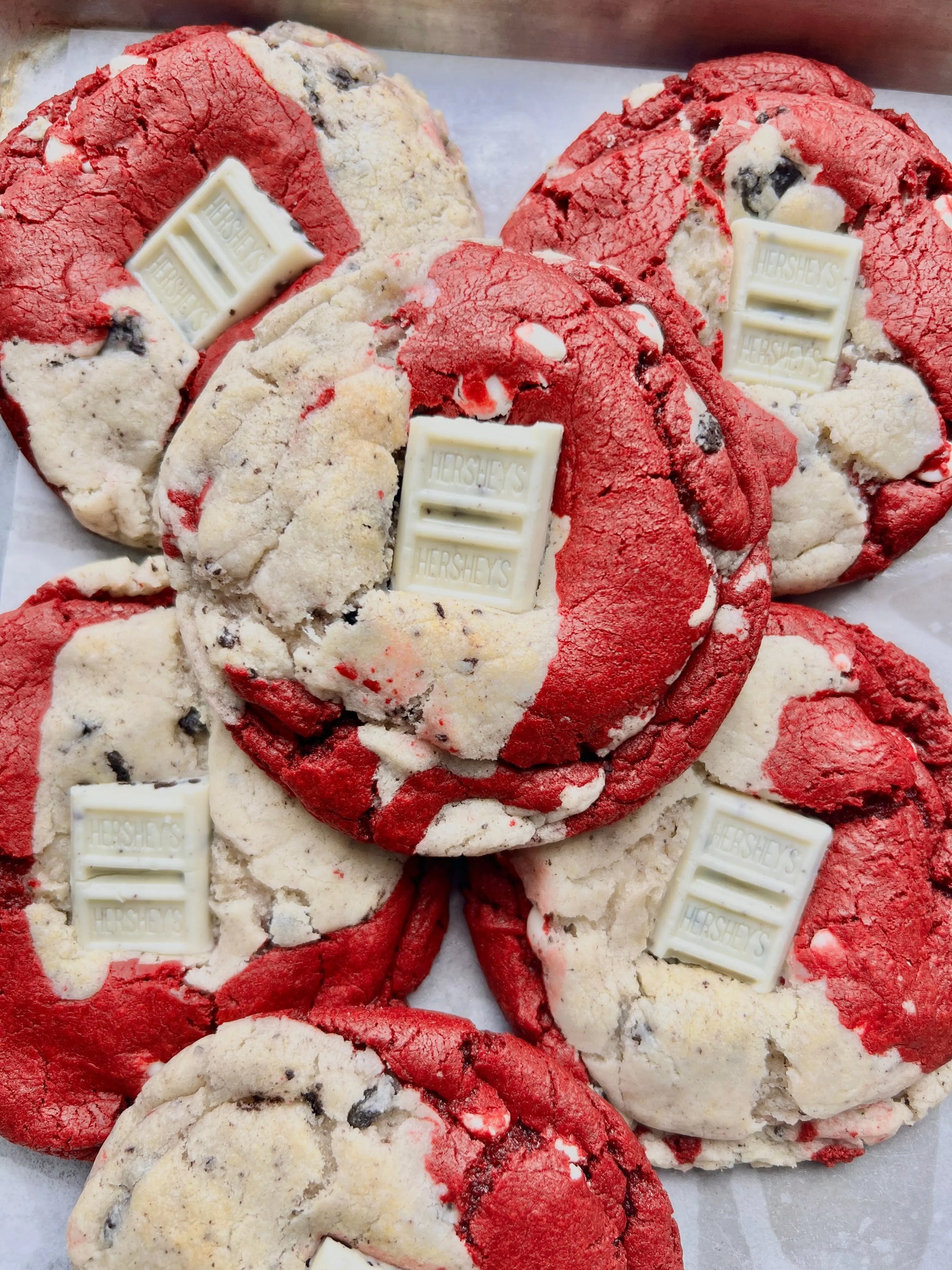 Red Velvet Cookies & Cream Let's Get Baked Artisan Desserts