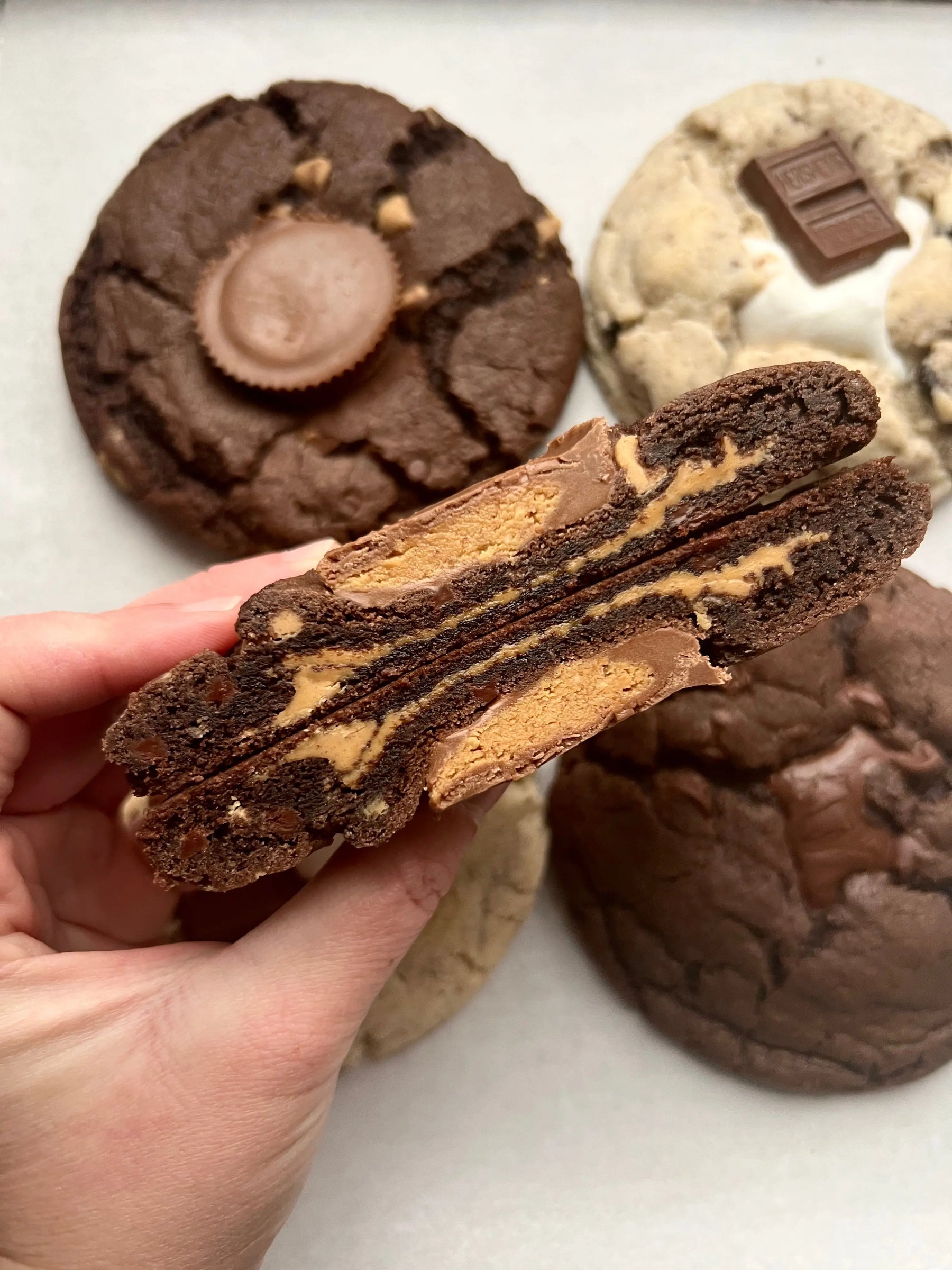 Reese's Brownie Let's Get Baked Artisan Desserts