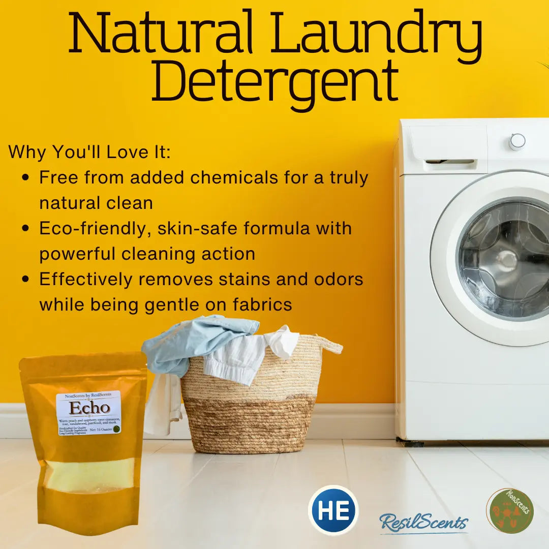 Echo™ Laundry Detergent | Bold Clean Confidence – ResilScents™ by ResilScents, scented candle detail photo 5