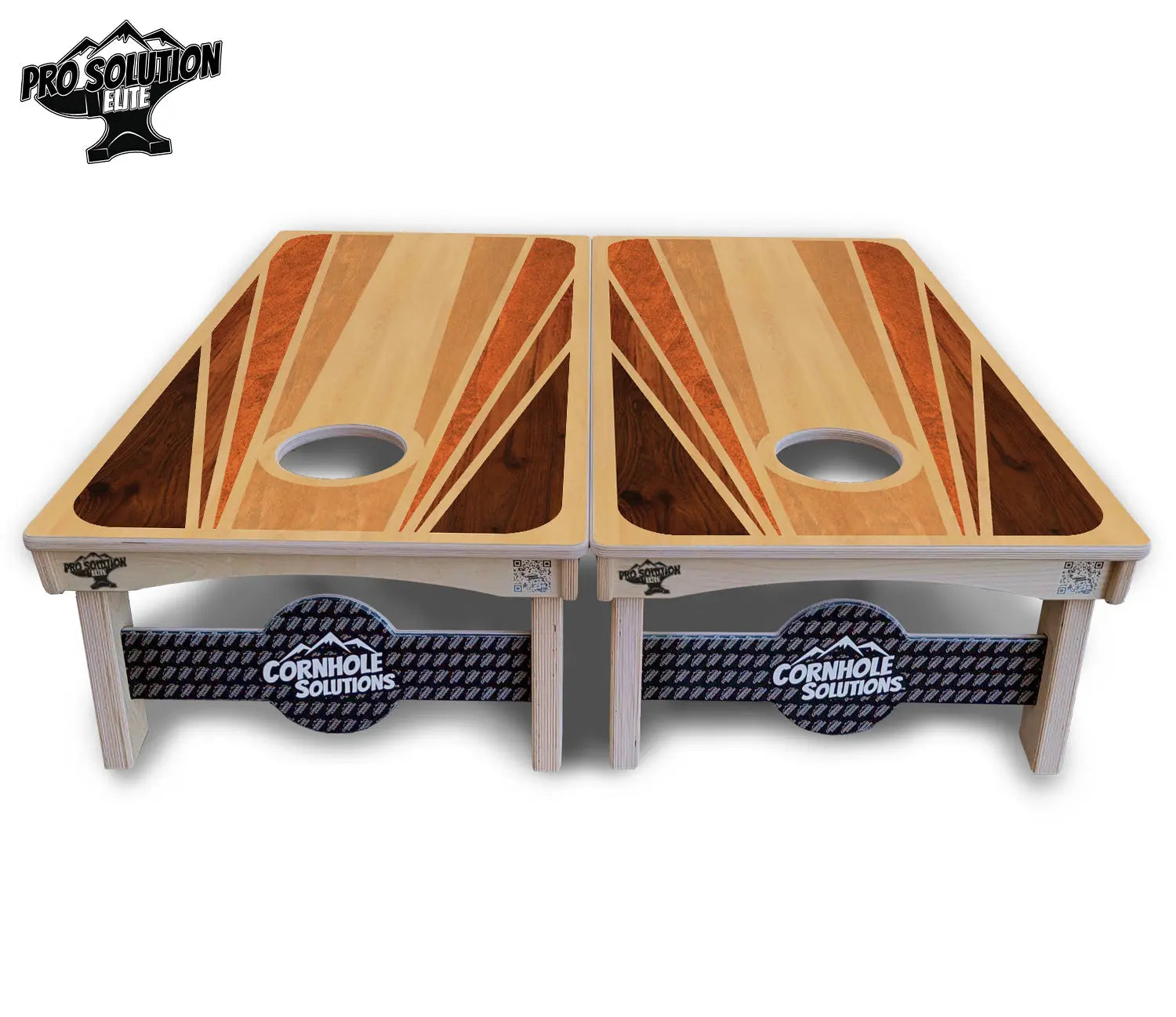 Retro Wood Cornhole Boards - Pro Solution Elite Series Cornhole Solutions