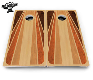 Retro Wood Cornhole Boards - Pro Solution Elite Series Cornhole Solutions