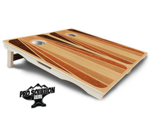 Retro Wood Cornhole Boards - Pro Solution Elite Series Cornhole Solutions