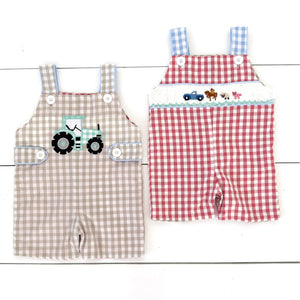 Reversible Tractor / Little Blue Farm Truck Jon Jon Seven Lantern Lane