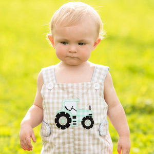 Reversible Tractor / Little Blue Farm Truck Jon Jon Seven Lantern Lane