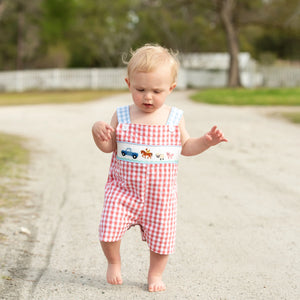 Reversible Tractor / Little Blue Farm Truck Jon Jon Seven Lantern Lane