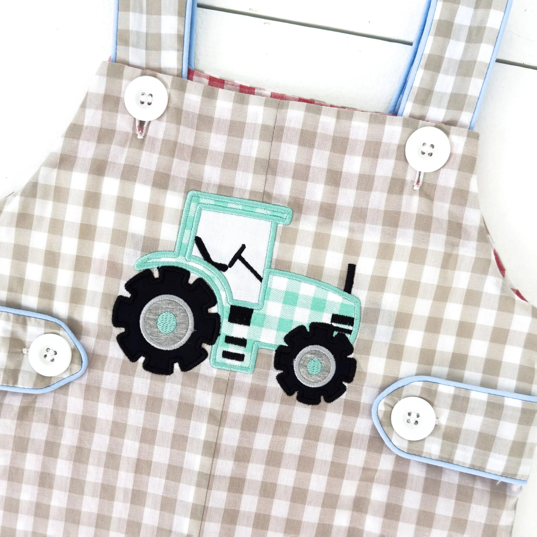 Reversible Tractor / Little Blue Farm Truck Jon Jon Seven Lantern Lane