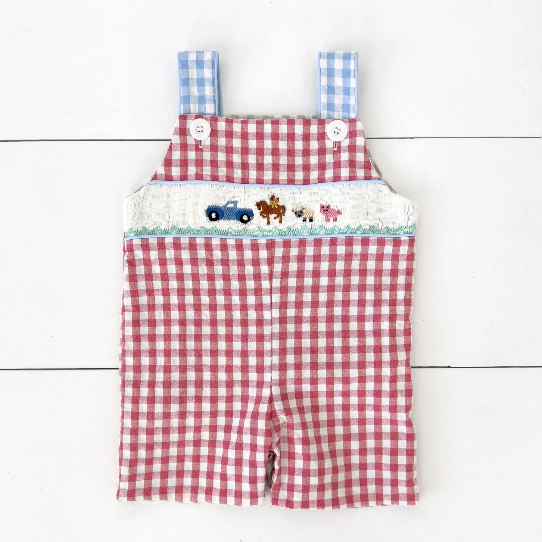 Reversible Tractor / Little Blue Farm Truck Jon Jon Seven Lantern Lane