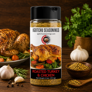 Igotchu Roasted Turkey & Chicken seasoning by Igotchu Seasonings, Southern food gift main product photo