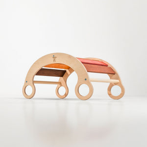Climbing Arch by Bunny Hopkins, handcrafted wooden activity toy product and lifestyle photo 24