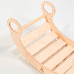 Climbing Arch by Bunny Hopkins, handcrafted wooden activity toy product and lifestyle photo 16