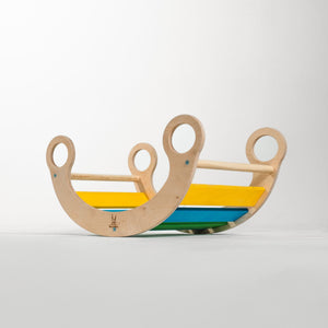 Climbing Arch by Bunny Hopkins, handcrafted wooden activity toy product and lifestyle photo 26