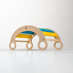 Climbing Arch by Bunny Hopkins, handcrafted wooden activity toy product and lifestyle photo 20