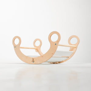 Climbing Arch by Bunny Hopkins, handcrafted wooden activity toy product and lifestyle photo 30