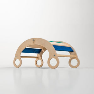 Climbing Arch by Bunny Hopkins, handcrafted wooden activity toy product and lifestyle photo 31