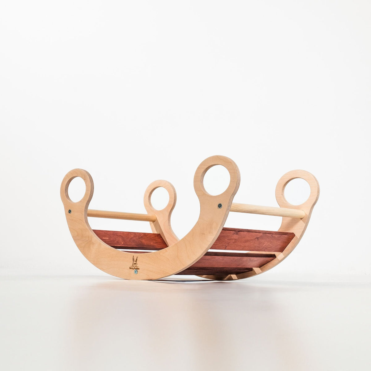 Climbing Arch by Bunny Hopkins, handcrafted wooden activity toy product and lifestyle photo 34
