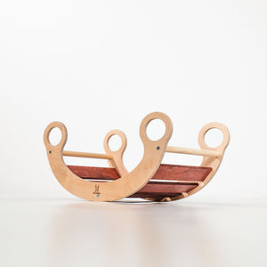Climbing Arch by Bunny Hopkins, handcrafted wooden activity toy product and lifestyle photo 34